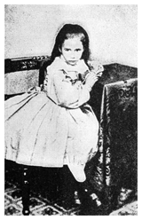 Gertrude as a child
